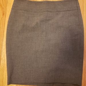 The Limited Pencil Skirt Charcoal Gray
